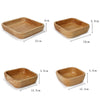 Square Wood Bowl - 4 Sizes