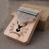 17 Key African Marimba Wood Thumb Piano