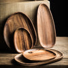 Wooden Dessert Plates