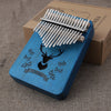 17 Key African Marimba Wood Thumb Piano