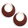 Geometric Earrings - Wood