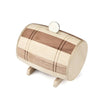 Wood Drum Piggy Bank