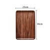 Wooden Kitchen Set Of Trays And Plates