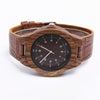 Wood Leather Watch