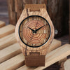 Leather Wood Watch