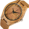 Leather Wood Watch