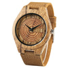 Leather Wood Watch