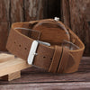 Leather Wood Watch