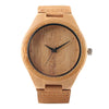 Watch Made of Bamboo