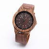 Wood Leather Watch