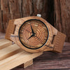 Leather Wood Watch