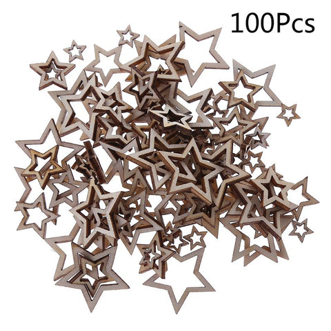 Star Ornaments (Wood)