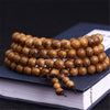 Wooden Rosary Beads Necklace