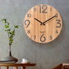 TEN & TEN Wooden Wall Clock