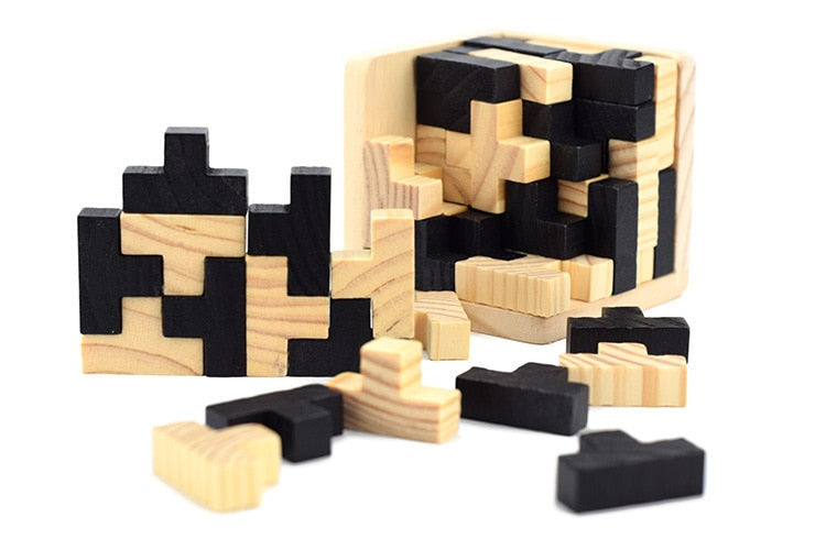 BUY Wooden Rubik's Cube Puzzle ON SALE NOW! - Wooden Earth