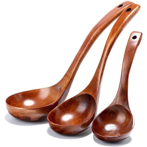 WOODEN Soup Spoon