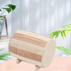 Wood Drum Piggy Bank