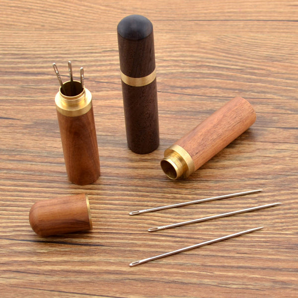 Wood Needle Case