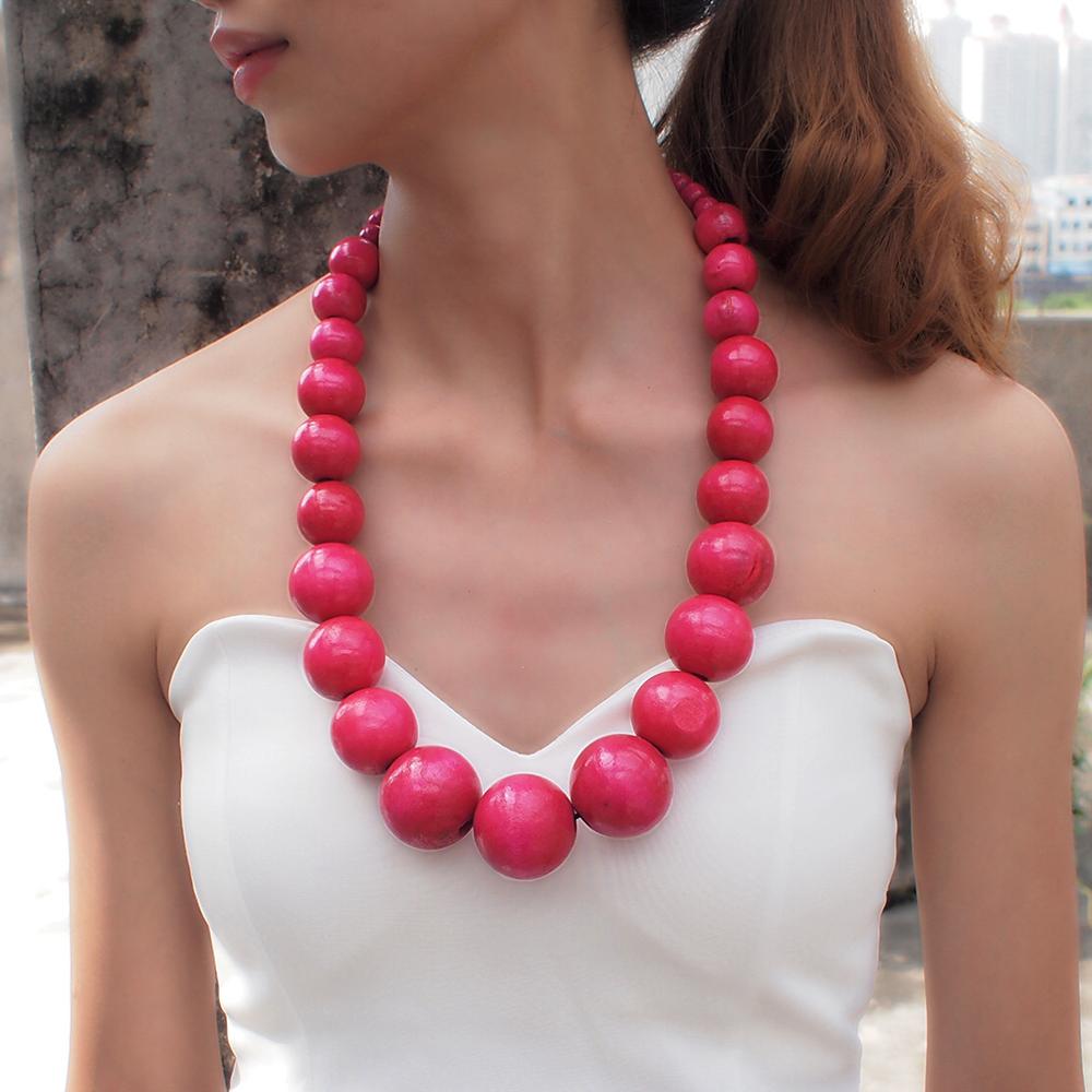 Brightly Coloured Dyed Jade Chunky Necklaces. – KerrieBerrie Beads &  Jewellery