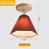 Wood Pendant Light