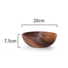 Acacia Wood Bowl