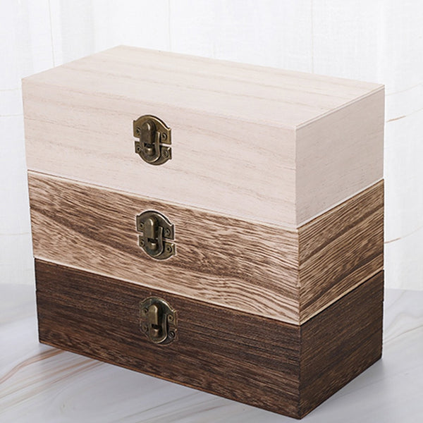 STORAGE BOX (Natural Wood)