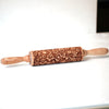 Rolling Pin For Baking (Engraved Designs)