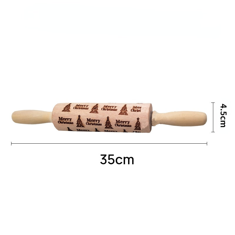 BUY Embossed Rolling Pin ON SALE NOW! - Wooden Earth