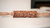 Rolling Pin For Baking (Engraved Designs)