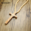 Rosary Necklace with Cross Pendant