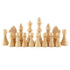 Wood Chess Pieces 32Pcs/Set 64Cm Height