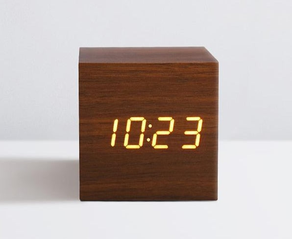 BUY Cube Clock ON SALE NOW! - Wooden Earth