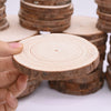 Natural Wood Round Coasters