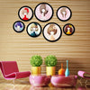 Round Wooden Picture Frame