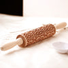 Rolling Pin For Baking (Engraved Designs)