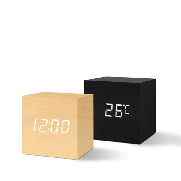 BUY Cube Clock ON SALE NOW! - Wooden Earth