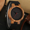 Black Wooden Watch