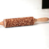 Rolling Pin For Baking (Engraved Designs)