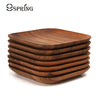 SPRING Square Wooden Plate