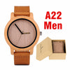 Vintage Style Wood Watch