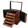 Large Wooden Jewelry Chest