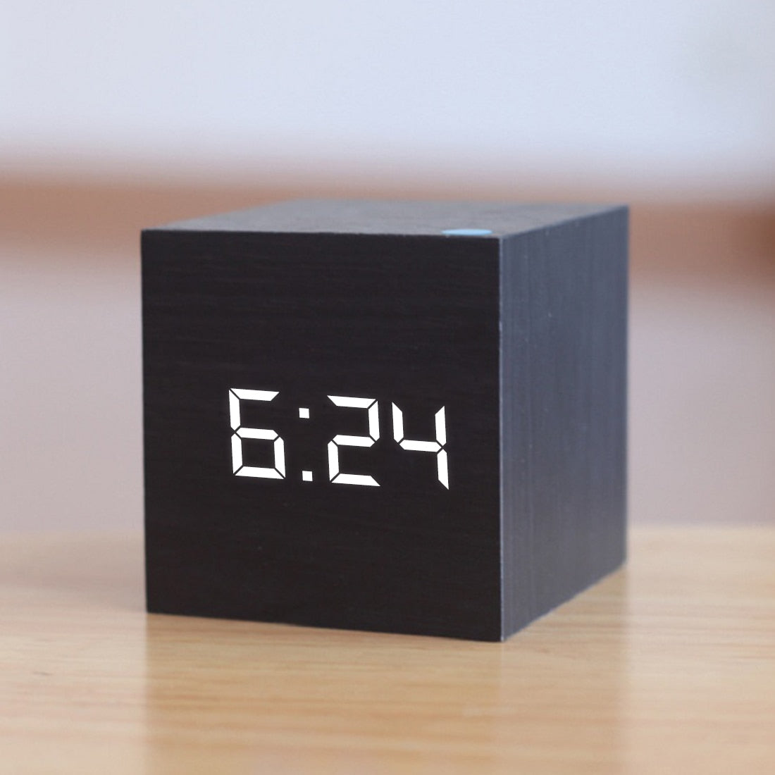 BUY Cube Alarm Clock ON SALE NOW! - Wooden Earth