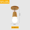 Wood Pendant Light