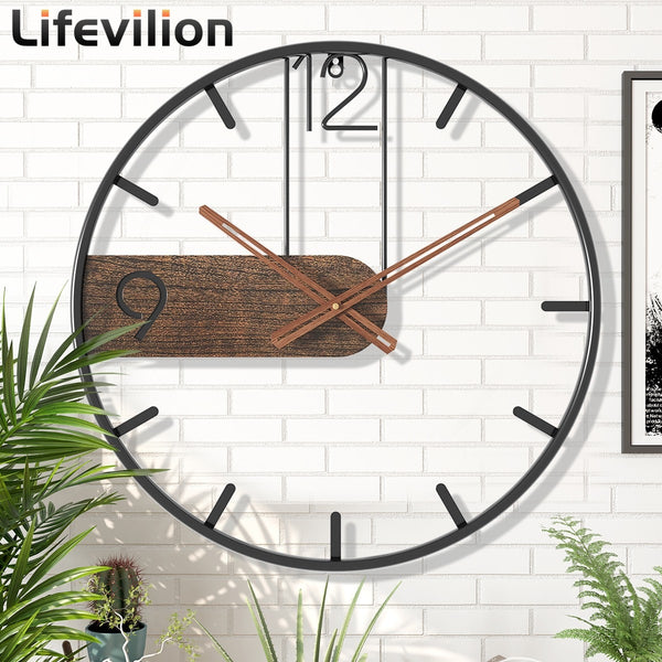 LIFEVILION Minimalistic Wall Clock