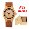 Vintage Style Wood Watch