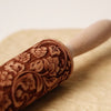 Rolling Pin For Baking (Engraved Designs)