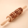 Rolling Pin For Baking (Engraved Designs)