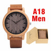 Vintage Style Wood Watch