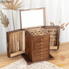 Large Wooden Jewelry Chest