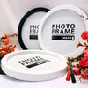 Round Wooden Picture Frame